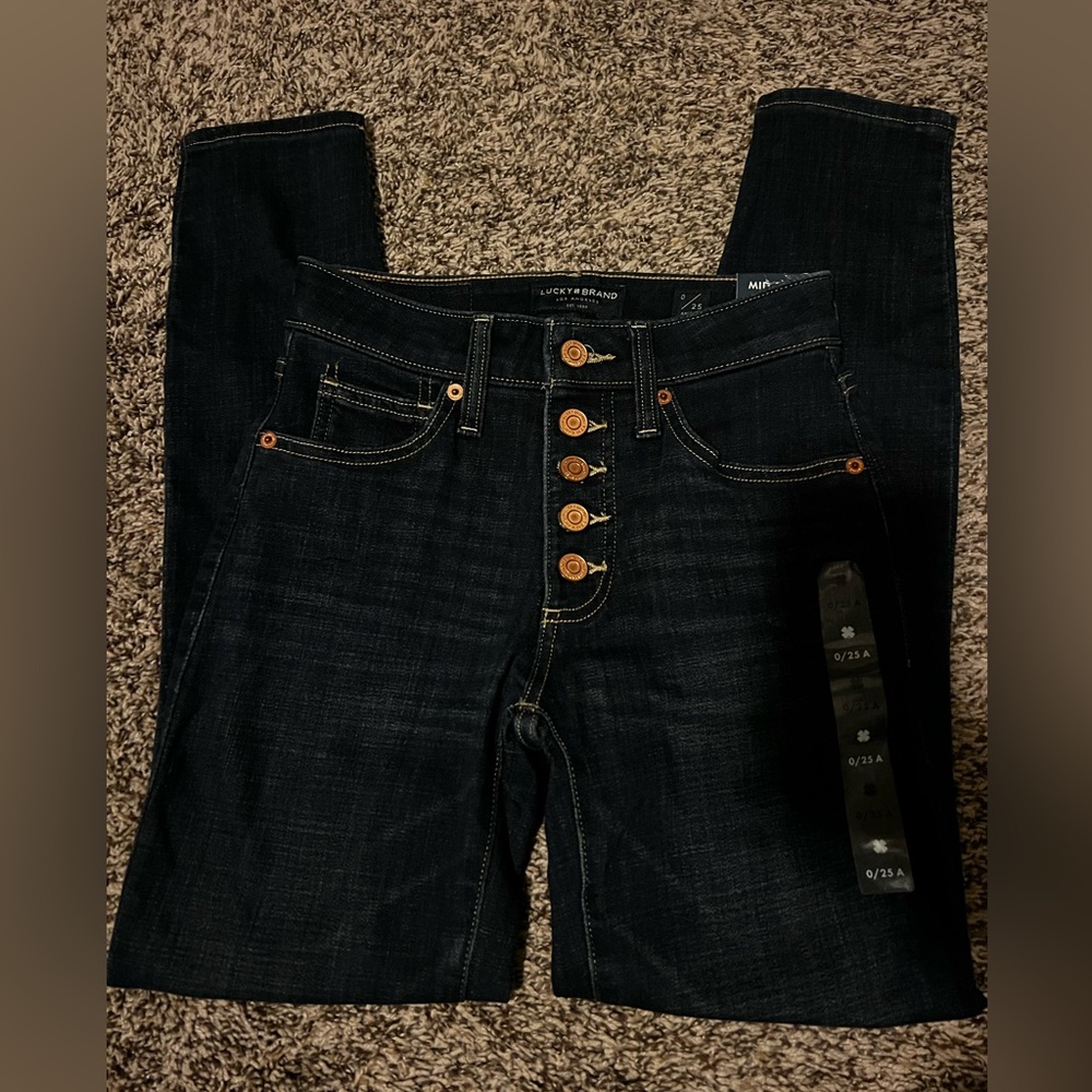 Lucky Denim Mid rise NWT